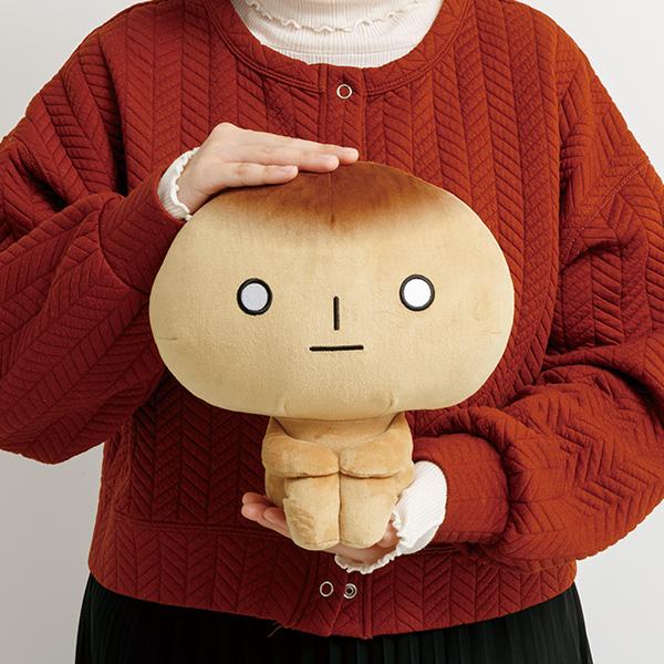 San-X | Characters Friends New Stuffed Toy - Kogepan Burnt Bread Sitting Plush Toy MV29902