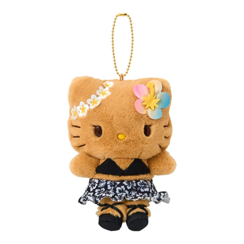 Sanrio | Sanrio Everlasting Summer Vacation Mascot Holder - Hello Kitty Tanned Black