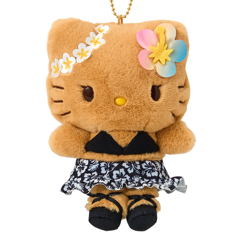 Sanrio | Sanrio Everlasting Summer Vacation Mascot Holder - Hello Kitty Tanned Black