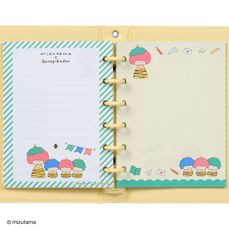 Sanrio | Mizutama x Sanrio Characters Sticker Binder - Yellow