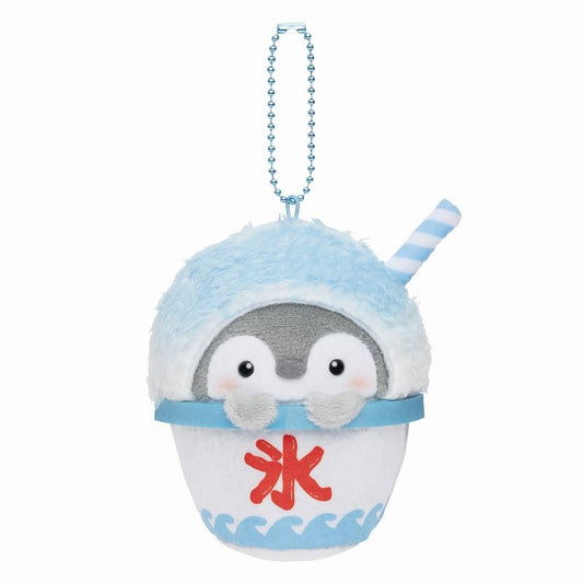 Koupen-Chan | 'Turned into shaved ice' Palm-Sized Mascot Holder (Light Blue)