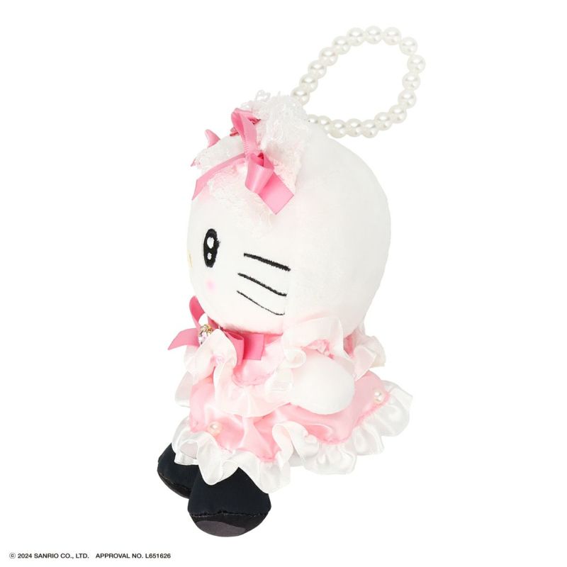 Sanrio | Hello Kitty 50th Anniversary | Hello Kitty Pink Quilt Mascot Holder