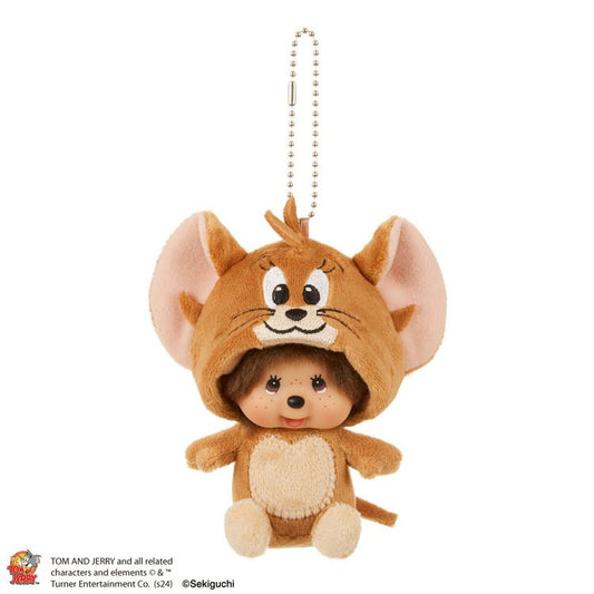 Monchhichi | Tom & Jerry x Monchhichi Jerry Monchhichi SS Keychain with Face