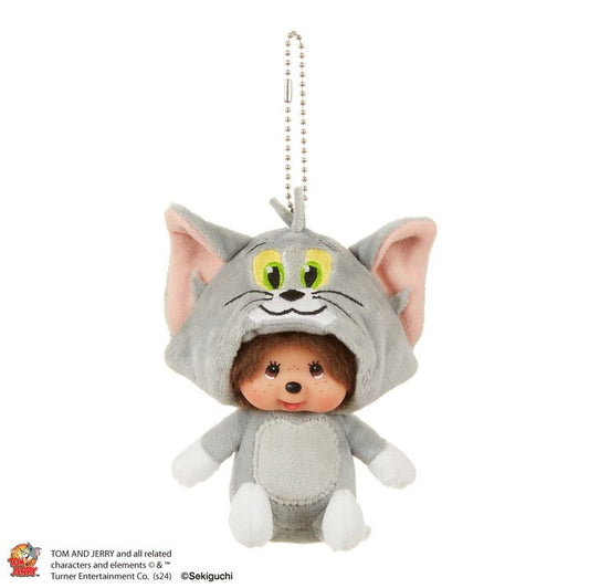 Monchhichi | Tom & Jerry x Monchhichi Tom Monchhichi SS Keychain with Face