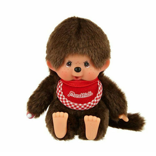 Monchhichi Sekiguchi | Monchhichi Premium Standard Sitting SS Plush Toy - Brown/Boys