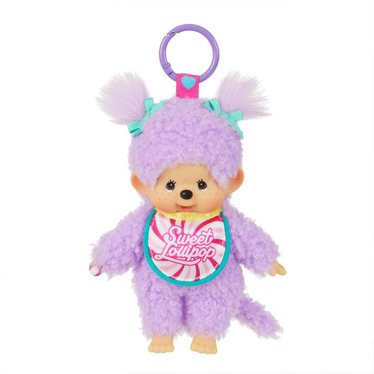 Monchhichi | Monchhichi Sweet Lollipop Keychain - Purple