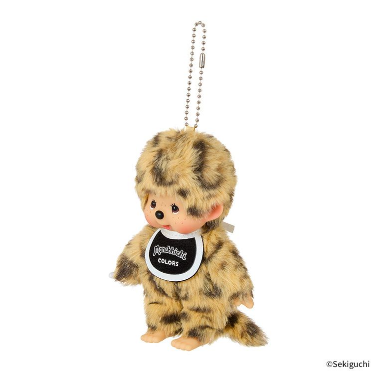 Monchhichi | Monchhichi COLORS Keychain - Leopard Print 244485