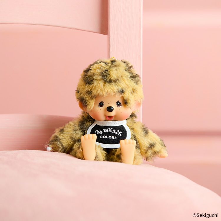 Monchhichi | Monchhichi COLORS Keychain - Leopard Print 244485