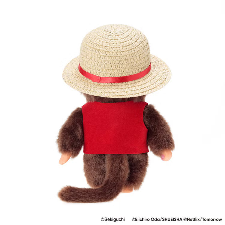 Monchhichi | Monchhichi x NETFLIX ONE PIECE Season 2 Monchhichi S - Luffy
