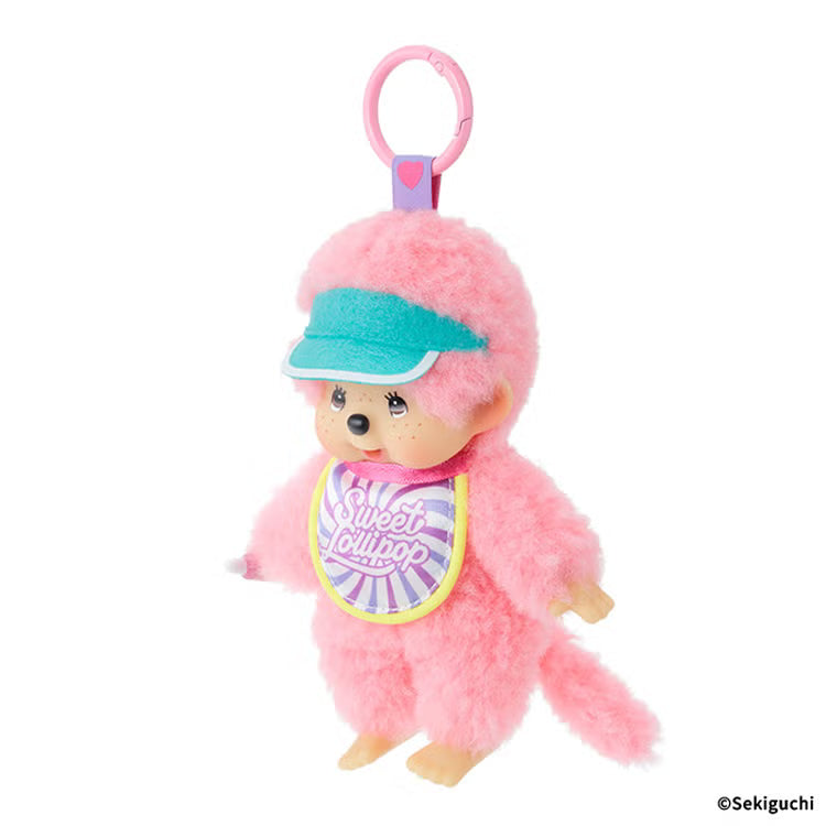 Monchhichi | Monchhichi Sweet Lollipop Keychain (Pink)