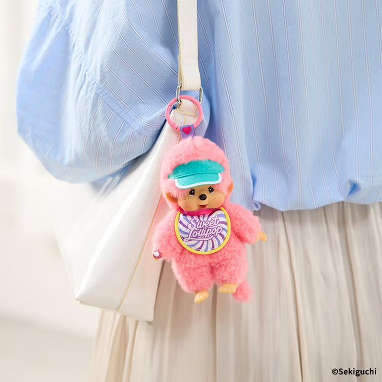 Monchhichi | Monchhichi Sweet Lollipop Keychain (Pink)