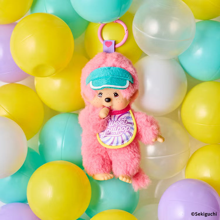 Monchhichi | Monchhichi Sweet Lollipop Keychain (Pink)