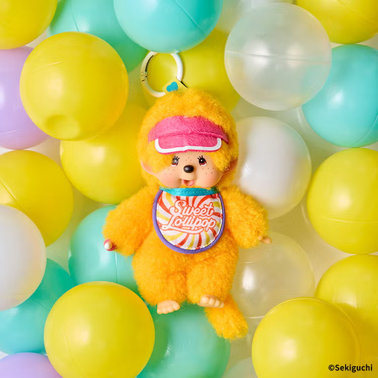 Monchhichi | Monchhichi Sweet Lollipop Keychain (Orange)