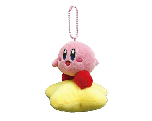 Kirby of the Stars Japan | Kirby Buruburuzu Plush Mascot - Kirby Warp Star