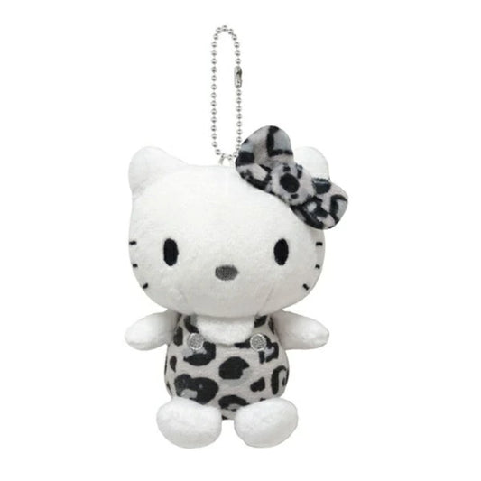 Sanrio K Company |  Hello Kitty Leopard Print Series Mascot Holder (Monochrome)