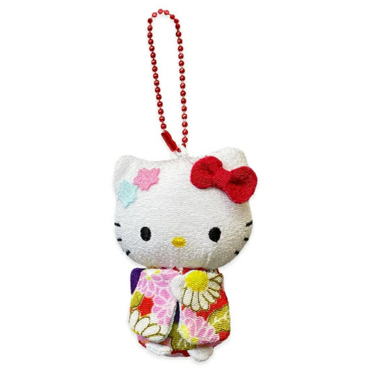 Sanrio | Japanese Kimono Chirimen Mascot - Hello Kitty 8CM