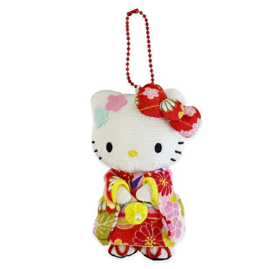 Sanrio | Japanese Kimono Chirimen Mascot - Hello Kitty 12CM