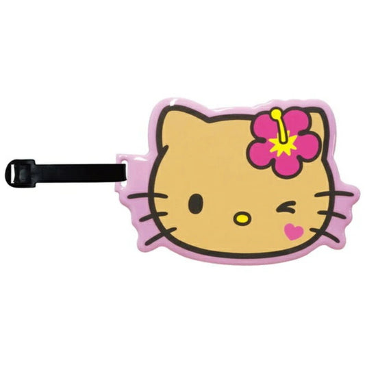 Sanrio | Sanrio Hello Kitty Sunburn Tanning Series Die-cut PVC Case - Pink