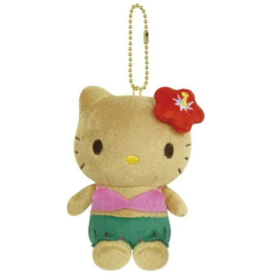 Sanrio | Sanrio Hello Kitty Sunburn Tanning Series Ball Chain Mascot - Hibiscus