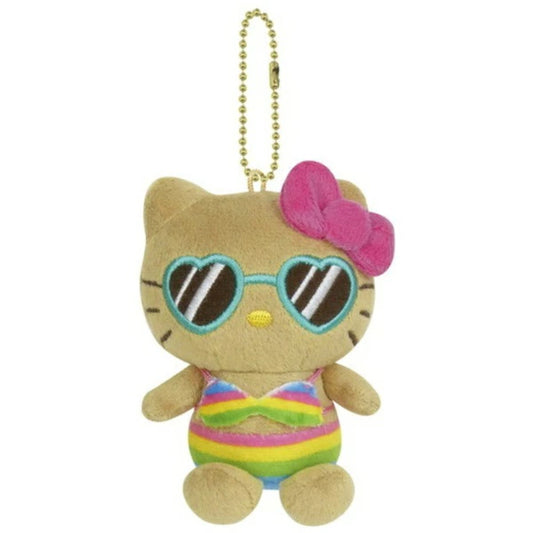 Sanrio | Sanrio Hello Kitty Sunburn Tanning Series Ball Chain Mascot - Sunglasses