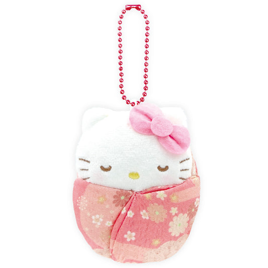 Sanrio | Sanrio Characters Swaddle Japanese Pattern Mascot - Hello Kitty