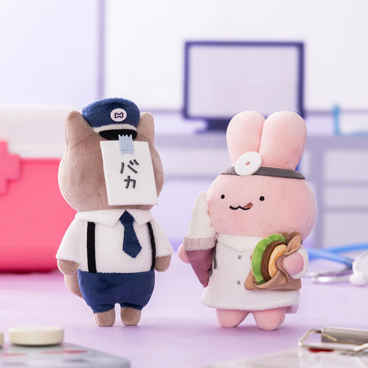 White Tiger and Black Tiger A Doctor’s Ill Health Mascot - Doctor Rabbit