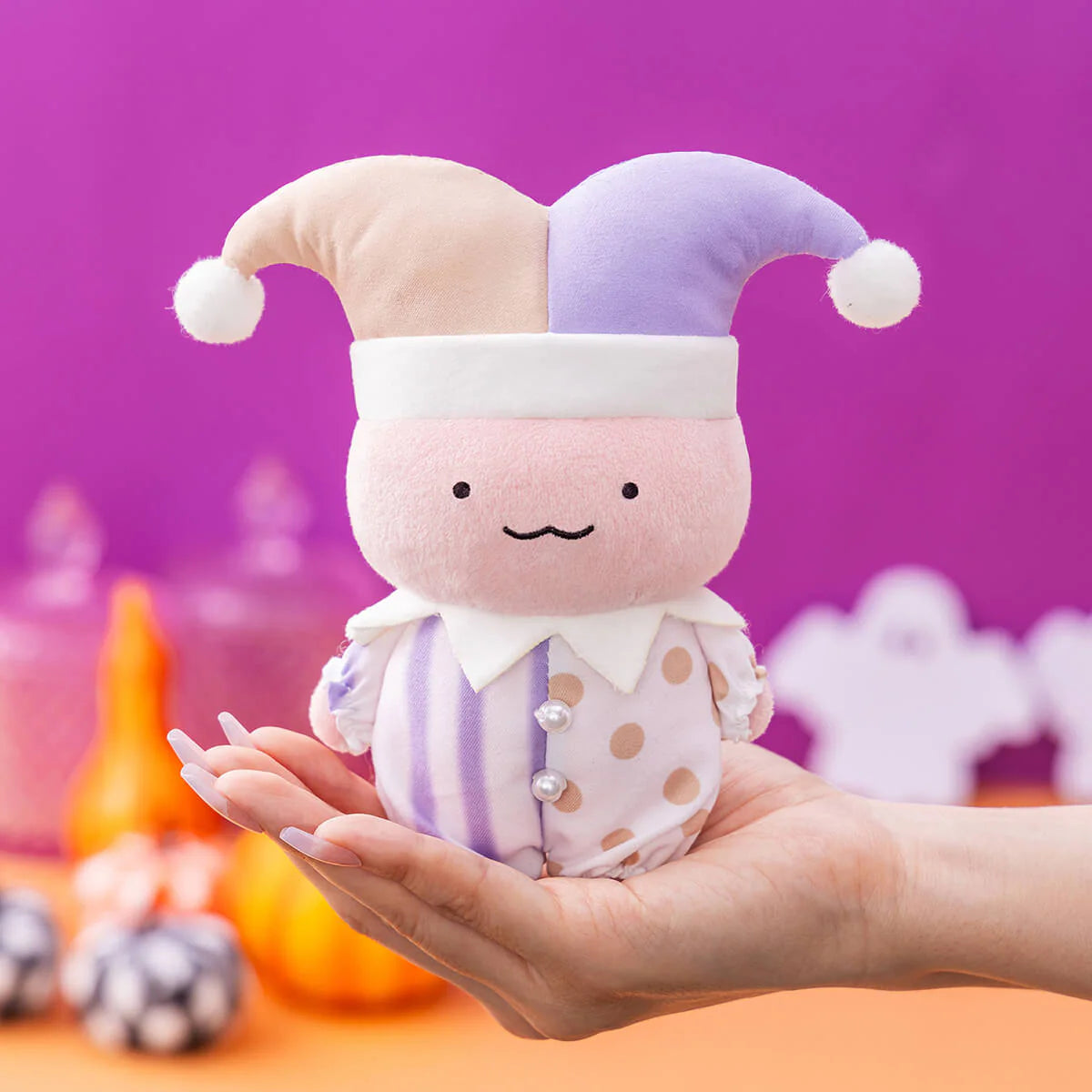 White Tiger and Black Tiger Halloween Mascot - Clown Doctor Rabbit