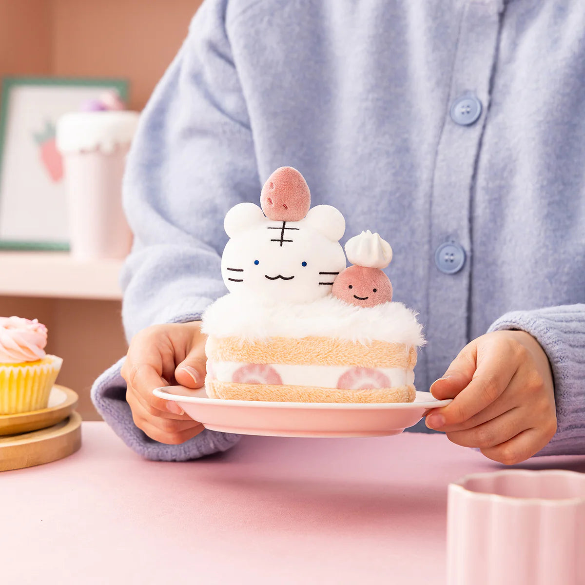 White Tiger & Black Tiger Cafe Mascot - White Tiger & Black Tiger