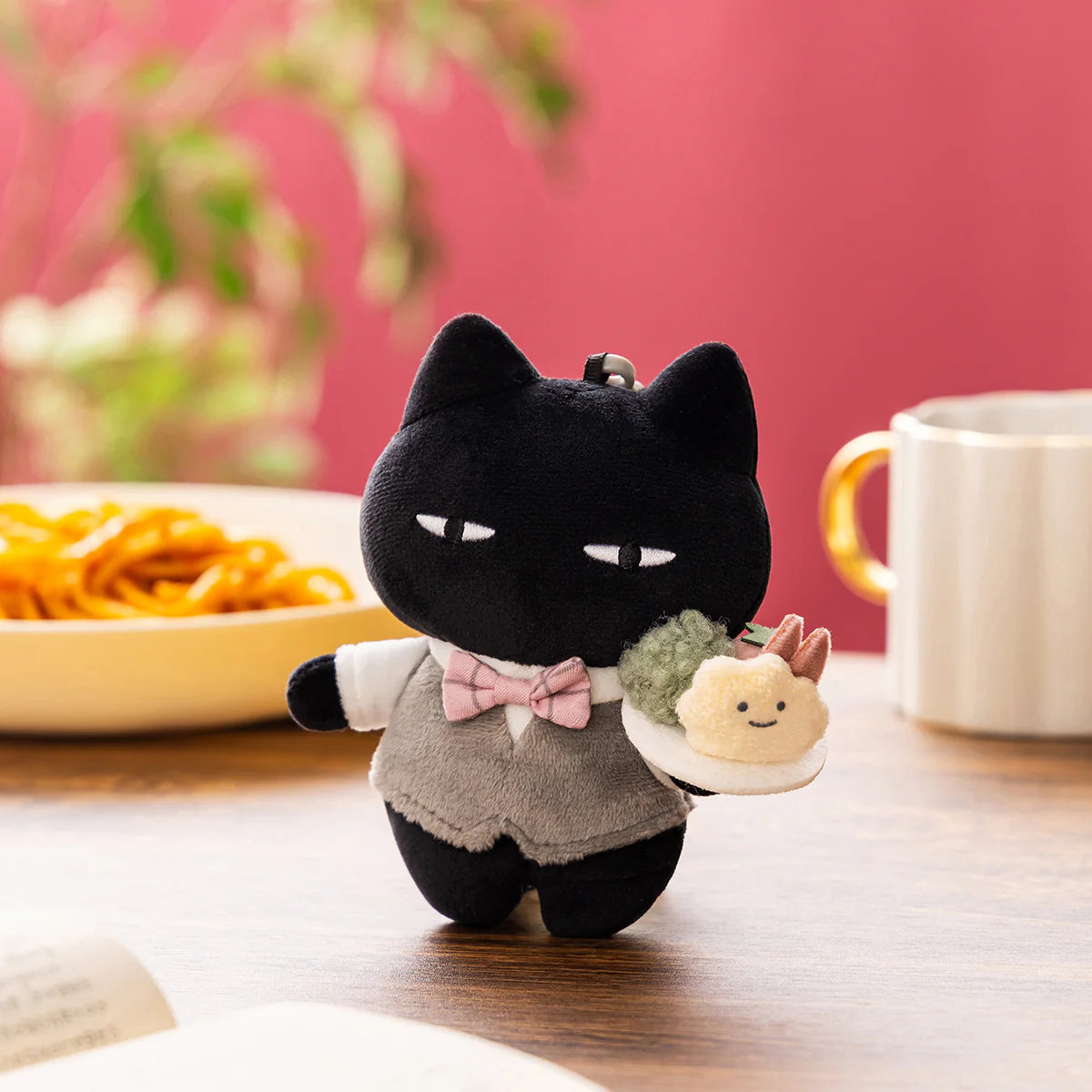 White Tiger & Black Tiger Cafe Mascot - Black Cat Master