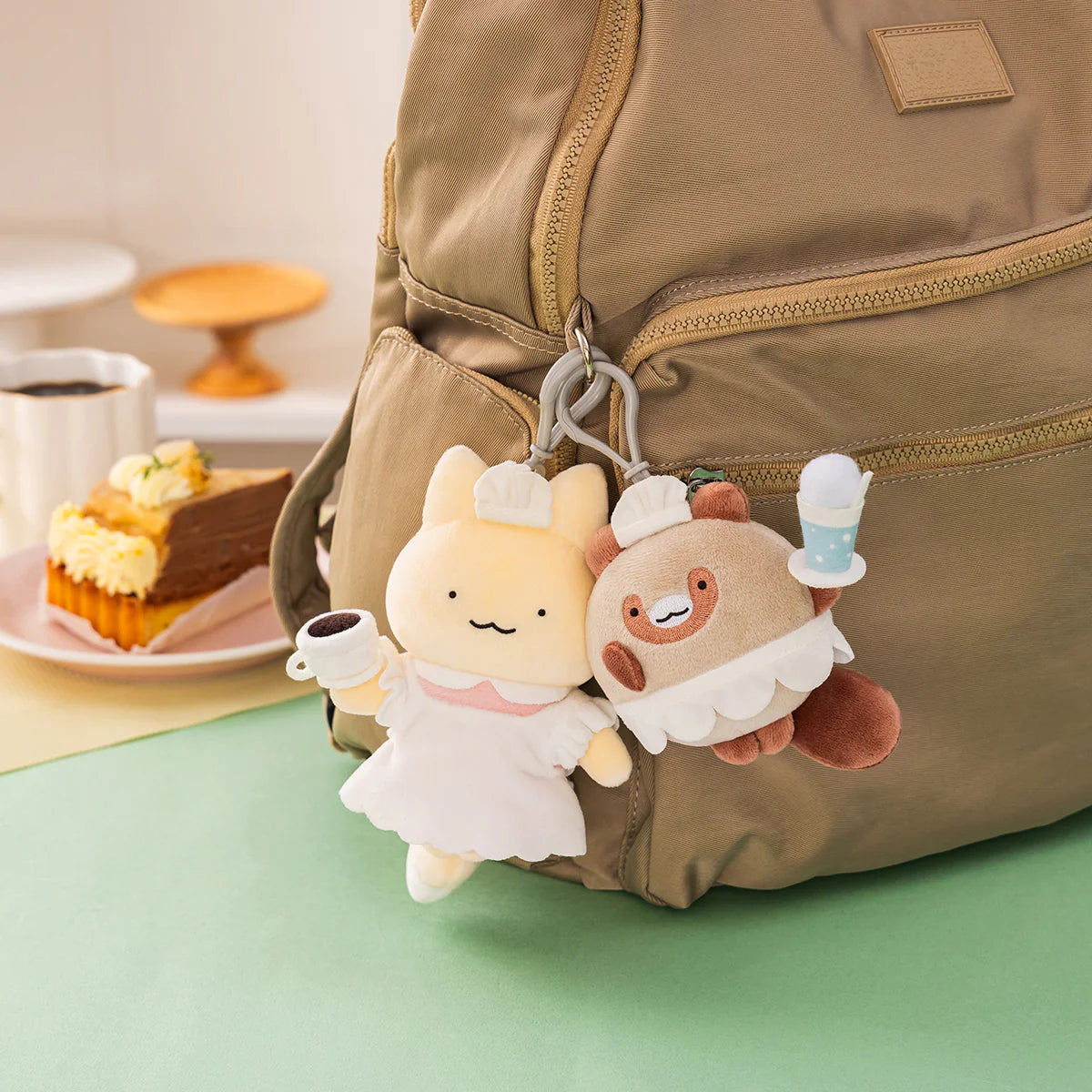 White Tiger & Black Tiger Cafe Mascot - Fox