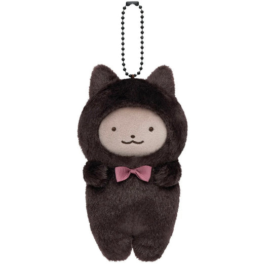 White Tiger and Black Tiger Cat Mascot - Dog Policeman