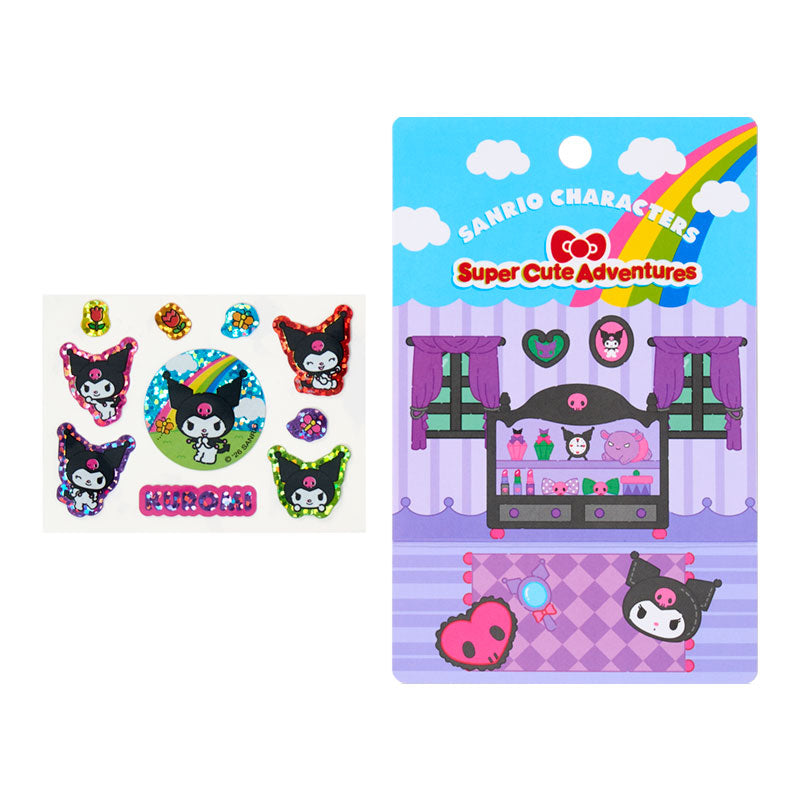 Sanrio | Sanrio Characters Super Cute Adventures Strap & Sticker Set - Kuromi