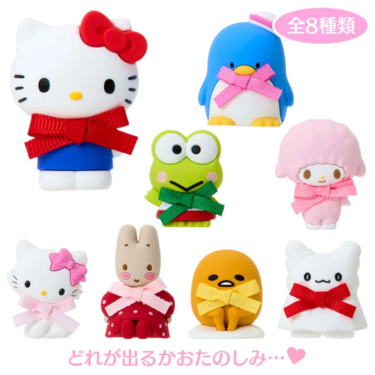 Sanrio | Sanrio Characters Grand Prize Vol.2 Logo Ribbon Secret Pin A Blind Box (8 Types)