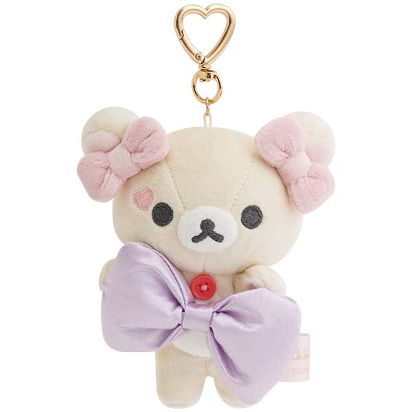 San-X | Rilakkuma Makeup Rilakkuma Hanging Plush Toy - Korilakkuma