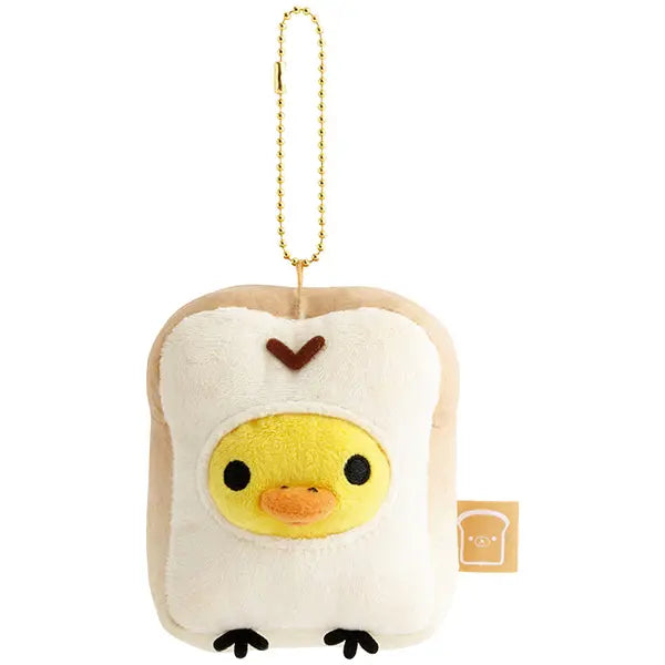San-X | Rilakkuma Anytime Bakery Hanging Plush Toy - Kiiroitori