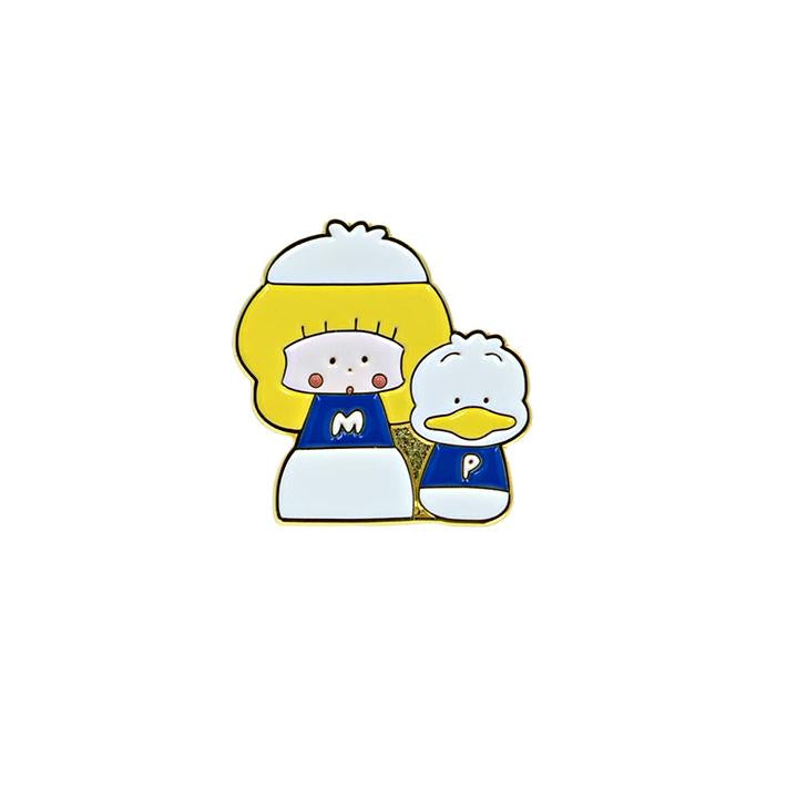 Sanrio | Mizutama × Sanrio Characters Pins Collection Blind Box (6 Types) - Brown