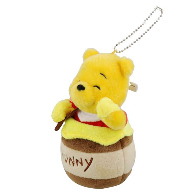 Disney | Pooh Stuffed Toy Badge | Mascot Holder