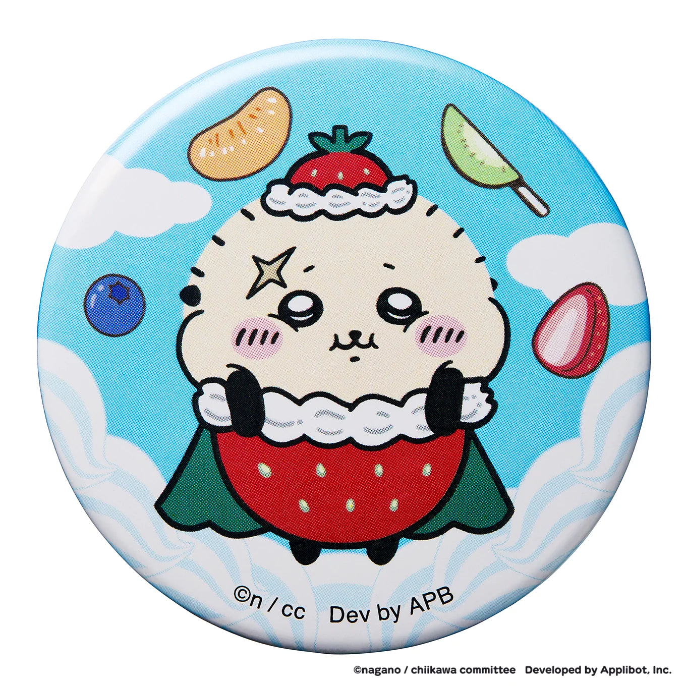 Chiikawa | 'Chiikawa Pocket Fruit Trading Can Badge Blind Box (All 7 Types)