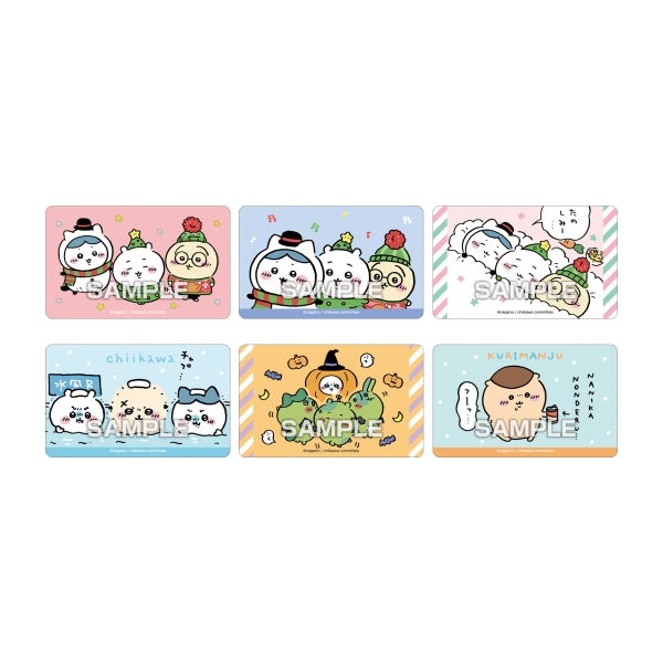 Chiikawa | Ensky Chiikawa Deco Sticker 3 with gum [1BOX 20 Packs] | Blind Box