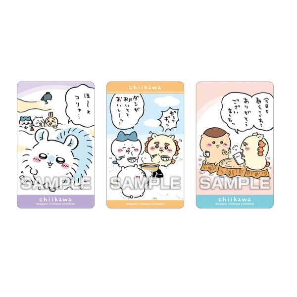 Chiikawa | Ensky Chiikawa Deco Sticker 3 with gum [1BOX 20 Packs] | Blind Box