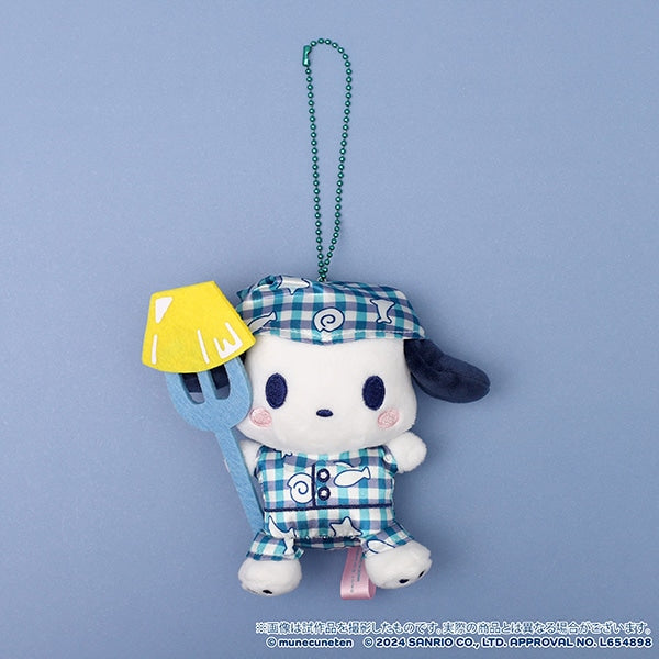 Sanrio | Heart-Pounding Exhibition | Thanat x Pochacco Plush Keychain