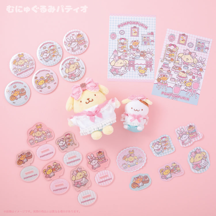 Sanrio | Sanrio Characters Pompompurin’s Hospitality Party Stickers Blind Box (6 Types)