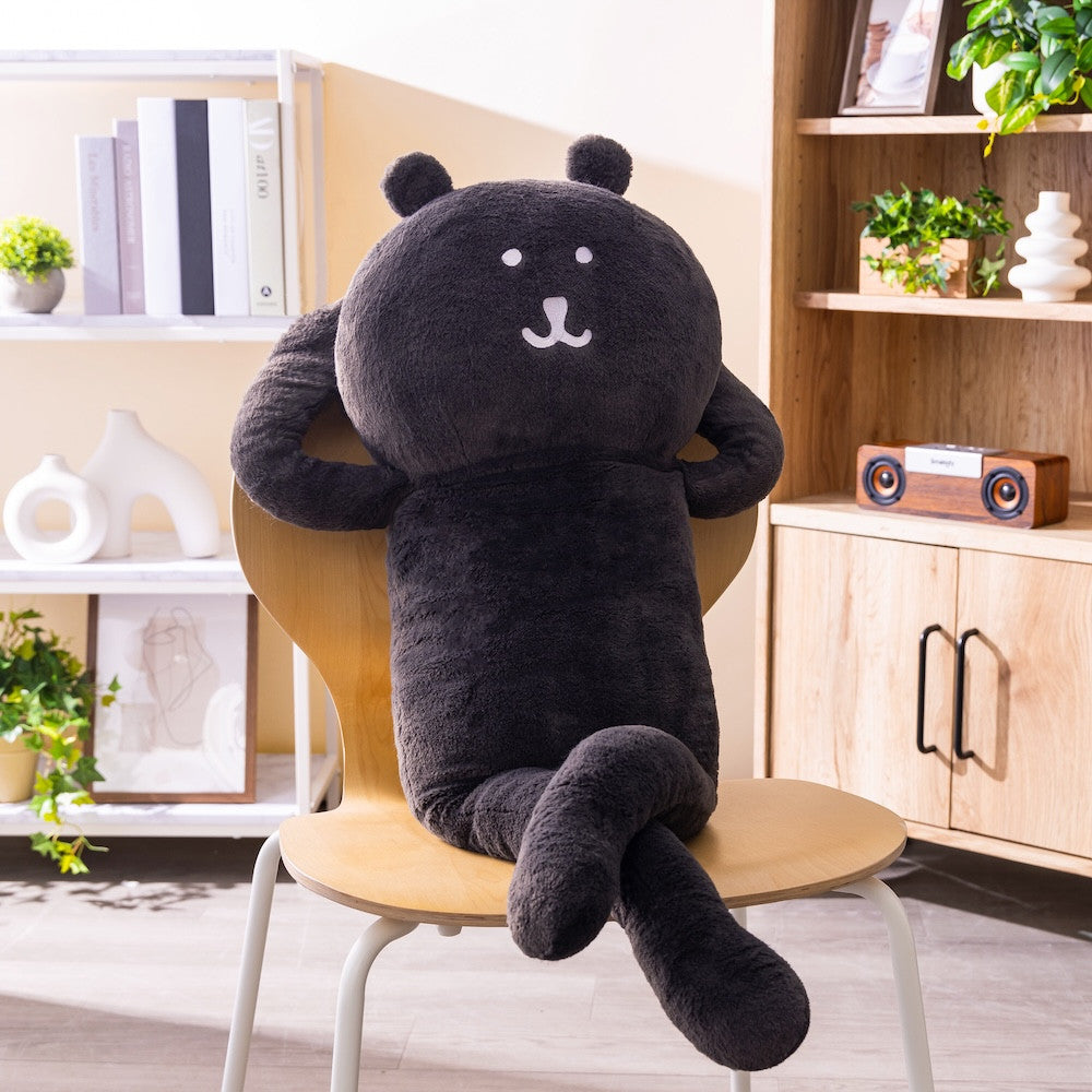 Nagano | Nagano Market Nagano Lottery | Nagano Characters Fluffy and Soft! All-Black Plush Toy Lottery