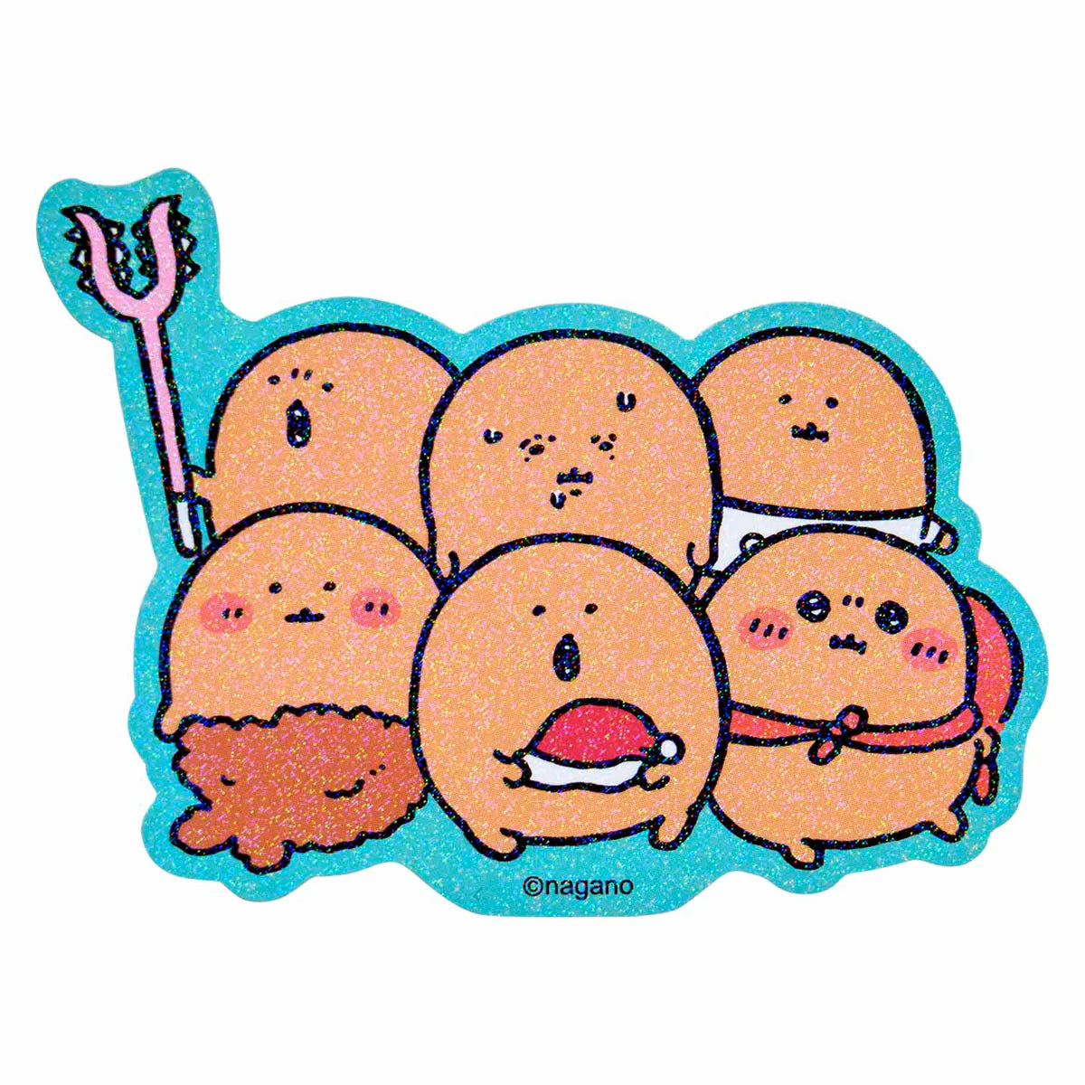 Nagano | Nagano Friends Hologram Smartphone Sticker Blind Box (12 Types)