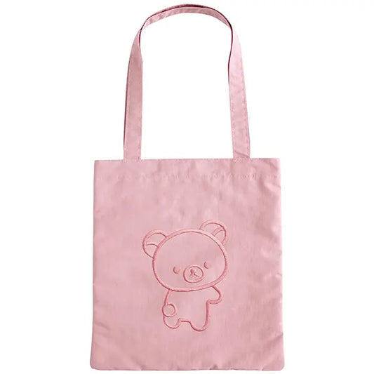 San-X | Rilakkuma Tote Bag - Pink