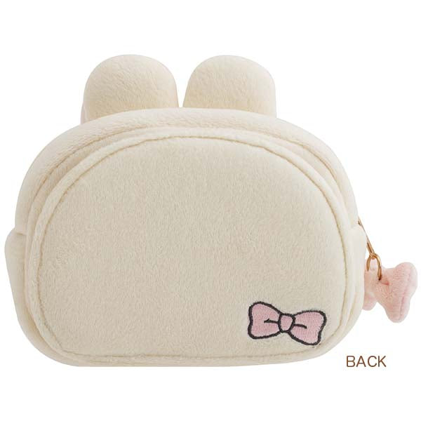 San-X | Rilakkuma Makeup Rilakkuma Mirrored Plush Pouch - Korilakkuma