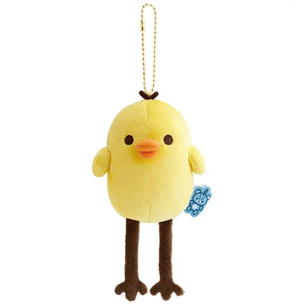 San-X | Rilakkuma Lab Theme Slender Hanging Plush Toy - Kiiroitori