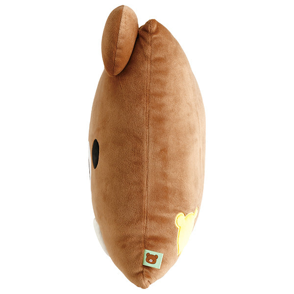 San-X | Rilakkuma Together Suyasuya Series Super Mochi Mochi Cushion - Chairoikoguma