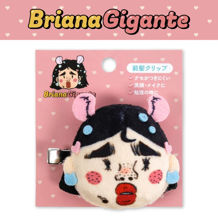 Thank You Mart exclusive x Briana Gigante Collaboration Plush Hair Clip