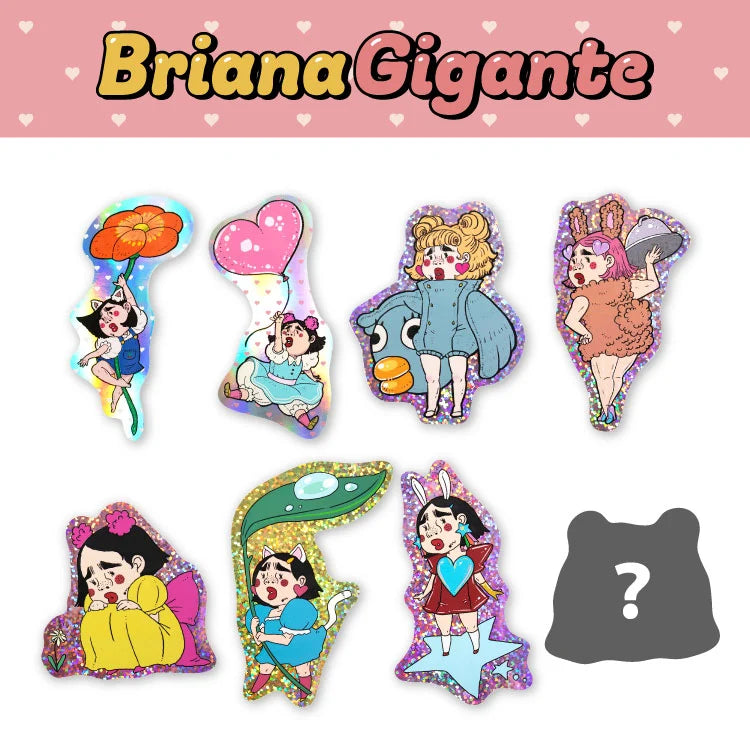 Thank You Mart exclusive x Briana Gigante Collaboration Random Sticker (Hologram)